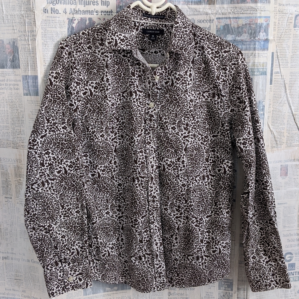 Lands' End button down